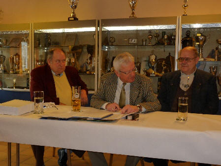 Jahreshauptversammlung 2009 - Manfred Ileib; Fritz Reuter; Georg Fuchs