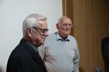 50 Jahre Mitgliedschaft Fritz Reuter und Werner Pelz