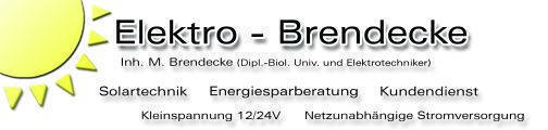 Elektro-Brendecke